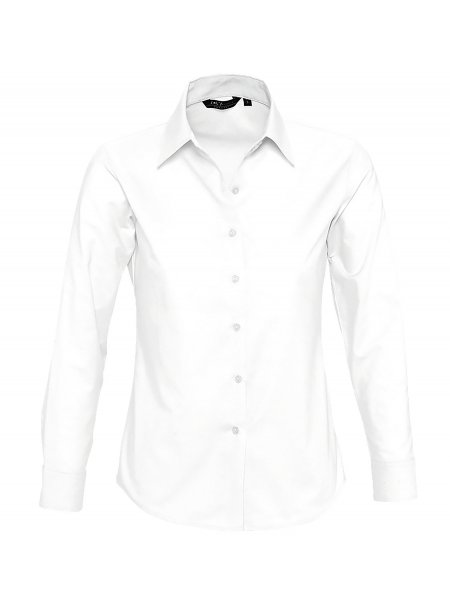 Chemise pour femme Oxford à personnaliser Blanc