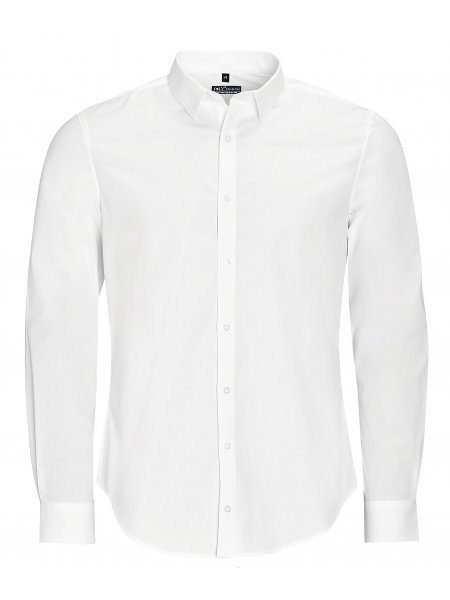 Chemise homme stretch à personnaliser Blanc