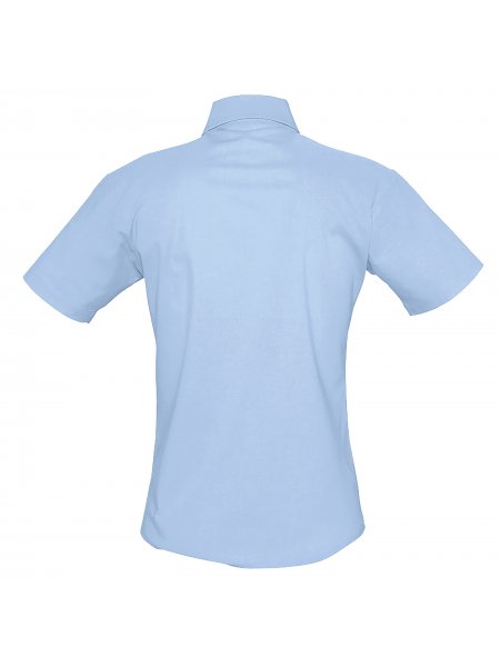 Dos de la chemise pour femme Elite à manches courtes en coloris Ciel Dos de la chemise pour femme Elite à manches courtes en coloris Ciel