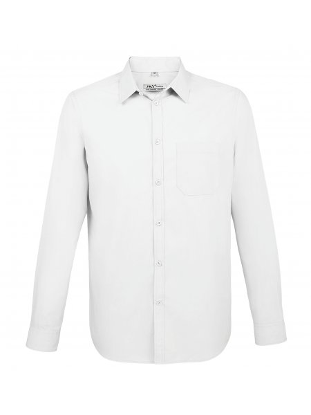 Chemise homme ajustée à personnaliser Blanc