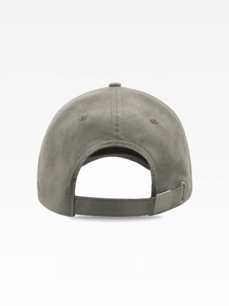 Casquette Daim AT058 grise, vue de dos