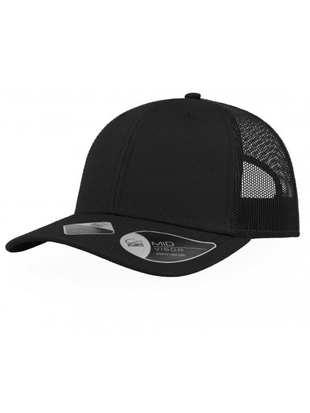 Casquette Trucker écoresponsable à personnaliser Black/Black