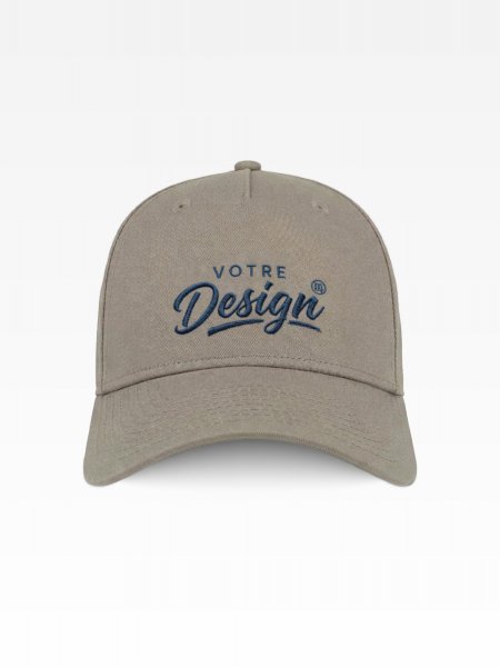 Exemple de marquage personnalisé sur la casquette sport AT183
