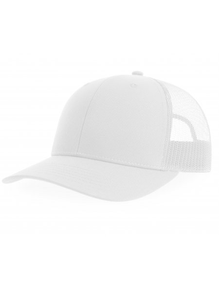 Casquette Trucker Bryce a personnaliser White / White