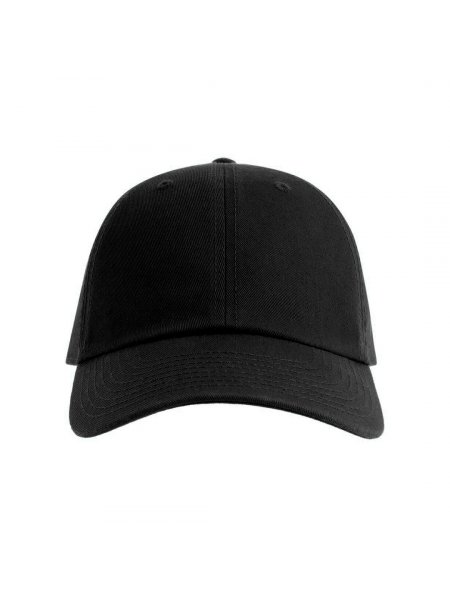 Casquette Baseball en coton bio à personnaliser Black