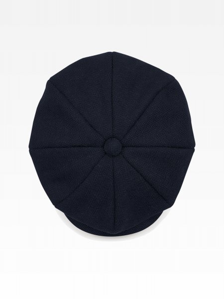 Packshot casquette gavroche vue de dessus couleur navy Packshot casquette gavroche vue de dessus couleur navy