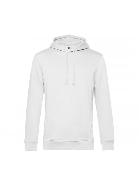 Sweat à capuche bio homme personnalisable White