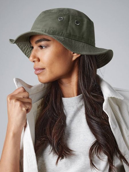 Bob personnalisable style cargo BF088 en coloris Olive green Bob personnalisable style cargo BF088 en coloris Olive green