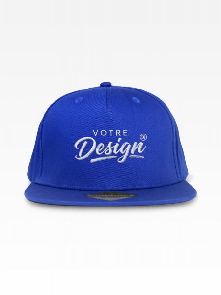 Exemple de marquage personnalisé sur la casquette urbaine RAPPER BF610 Exemple de marquage personnalisé sur la casquette urbaine RAPPER BF610