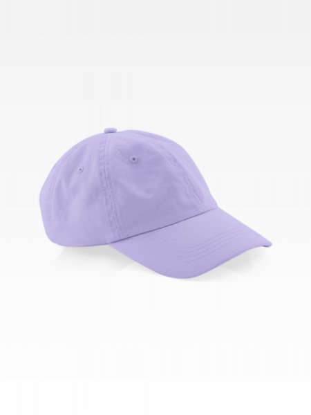 Casquette dad cap BF653 Lavender vue de trois quarts Casquette dad cap BF653 Lavender vue de trois quarts