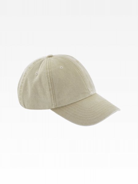 Casquette vintage personnalisable, vue de trois quarts, coloris Vintage Stone Casquette vintage personnalisable, vue de trois quarts, coloris Vintage Stone