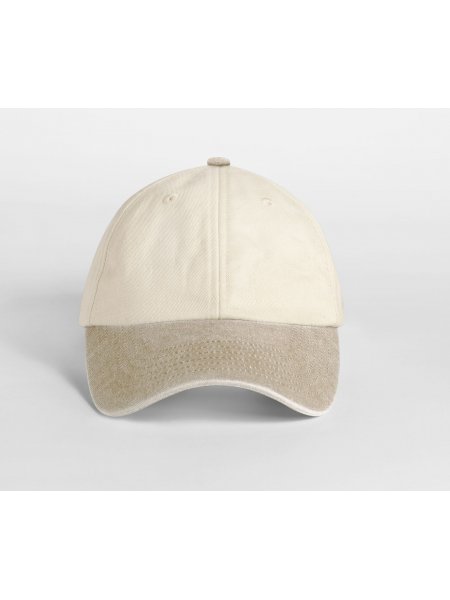 Casquette contrastée vintage personnalisable NATURAL/VINTAGE DESERT SAND
