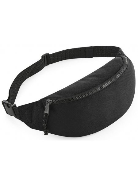 Banane personnalisée en polyester recyclé Black