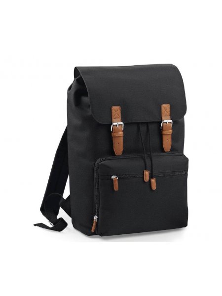 Sac à dos vintage personnalisé Black