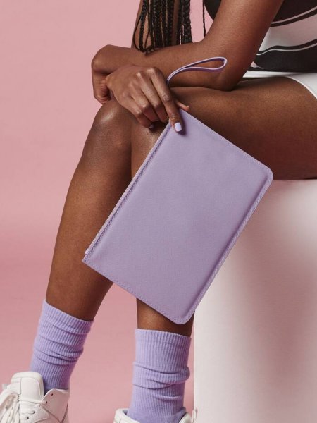 pochette plate lilas violet à personnaliser pochette plate lilas violet à personnaliser