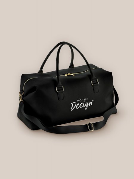Sac de voyage personnalisable BG760 noir, personnalisé avec votre design Sac de voyage personnalisable BG760 noir, personnalisé avec votre design