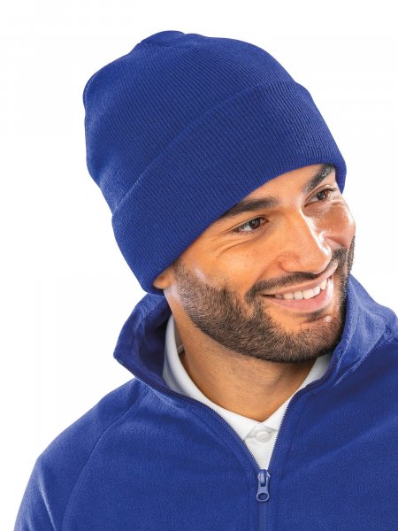 Bonnet de ski Woolly RC029X Royal porté