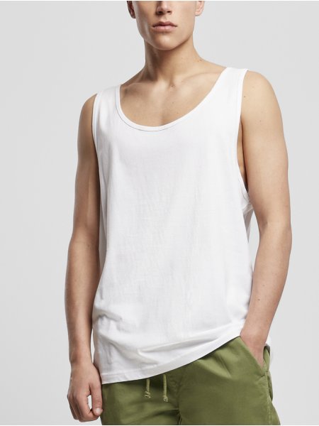 Débardeur ample pour homme BY003 en coloris White Débardeur ample pour homme BY003 en coloris White
