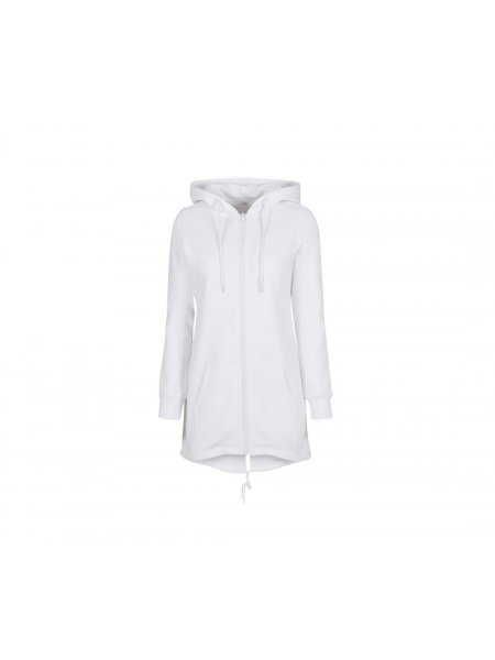 Sweat long à personnaliser Blanc
