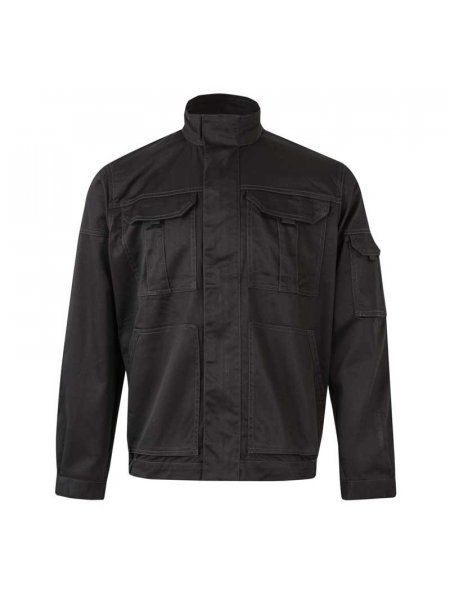 Blouson stretch multipoches personnalisable Black
