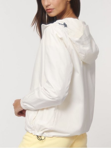 Coupe-vent recyclé Commuter en coloris Off white