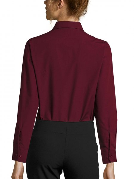 Dos de la chemise personnalisable Executive en coloris Bordeaux Dos de la chemise personnalisable Executive en coloris Bordeaux