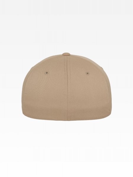 Casquette personnalisée stretch FX6560 en coloris Khaki, vue de dos
