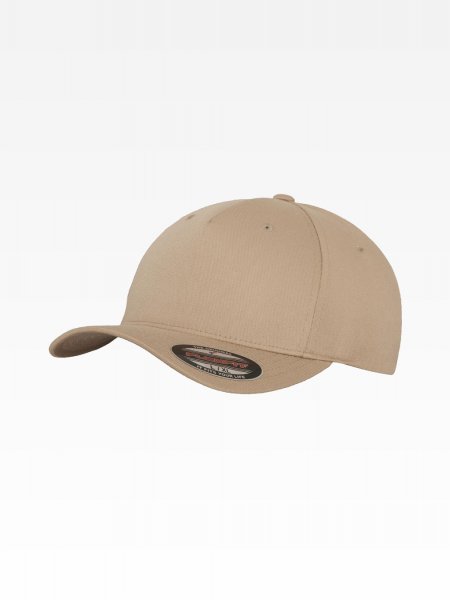 Casquette personnalisée stretch FX6560 en coloris Khaki, vue trois quarts