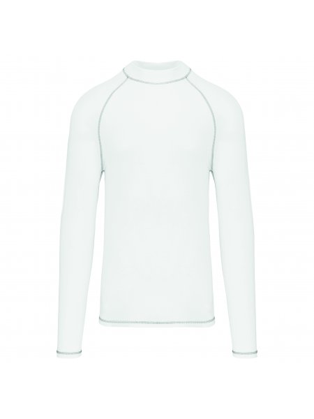 T-shirt technique à manches longues White