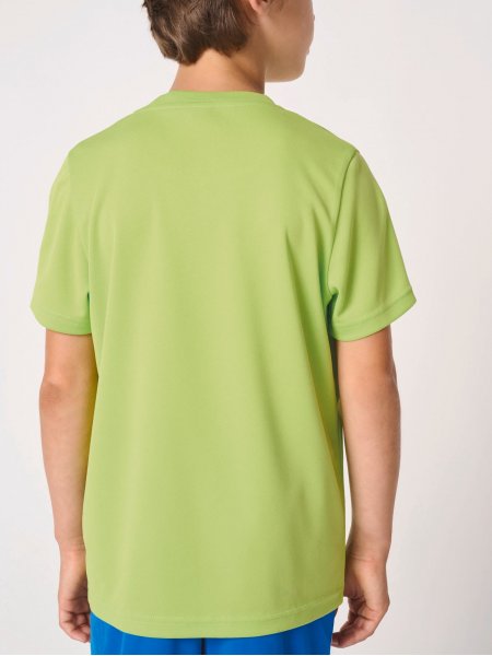 mannequin enfant de dos portant le T-shirt sport enfant Mercury personnalisable mannequin enfant de dos portant le T-shirt sport enfant Mercury personnalisable