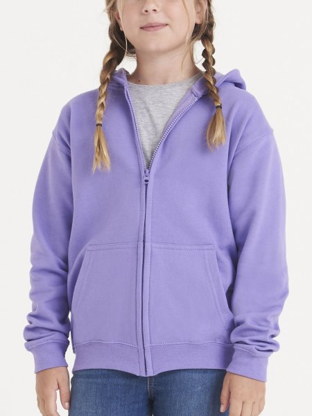 mannequin enfant portant le Sweat zippé enfant personnalisable mannequin enfant portant le Sweat zippé enfant personnalisable