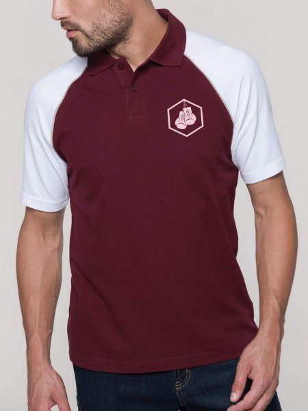 Polo personnalisable style baseball K226