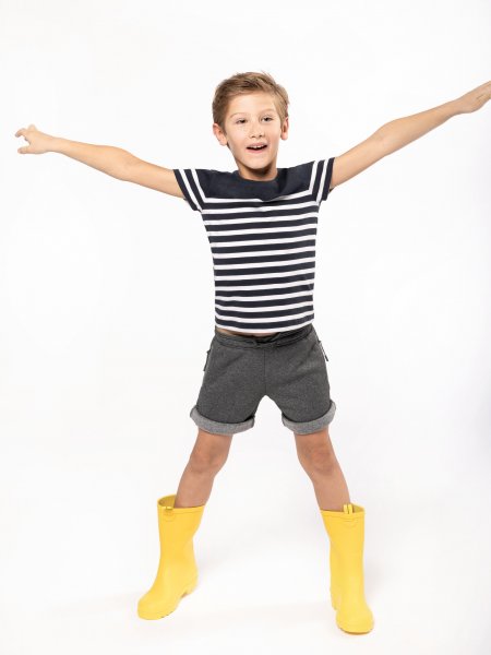 Tee-shirt marin pour enfant K3035 en coloris navy / white Tee-shirt marin pour enfant K3035 en coloris navy / white