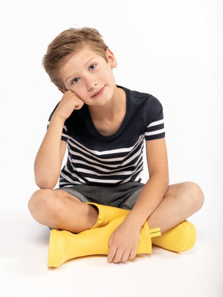 Tee-shirt marin pour enfant K3035 en coloris navy / white Tee-shirt marin pour enfant K3035 en coloris navy / white