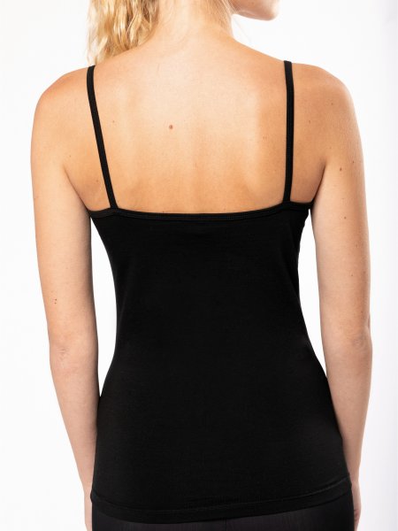 Dos du débardeur pour femme K397 en coloris Black