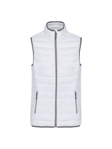 Doudoune légère sans manches femme White