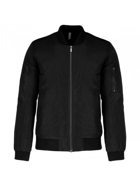 Blouson bomber homme à personnaliser Black