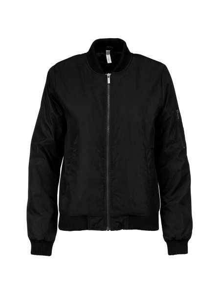 Blouson bomber femme à personnaliser  Black