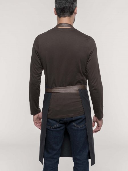 Dos du tablier personnalisable style vintage K8003