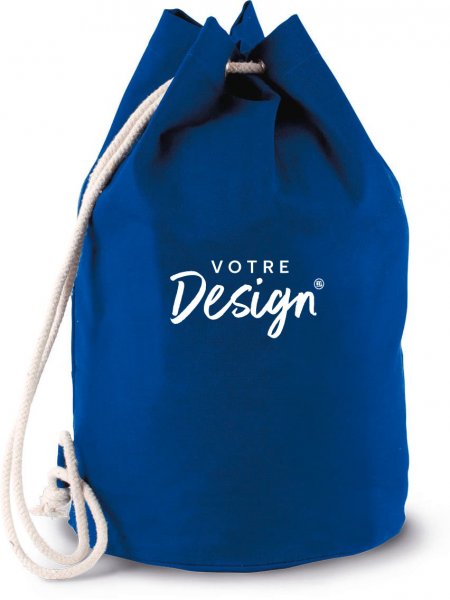 Sac marin en coton avec cordon Sac marin en coton avec cordon