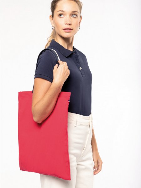 Tote bag tricolore KI3205 Made in France en coloris Red Tote bag tricolore KI3205 Made in France en coloris Red
