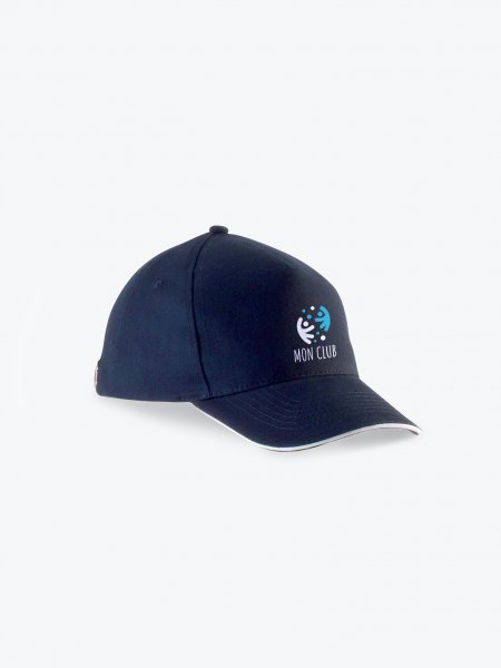 marquage personnalisé sur la casquette enfant KP148