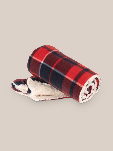 Plaid sherpa K-Up KP431 en situation, vue 2 Plaid sherpa K-Up KP431 en situation, vue 2