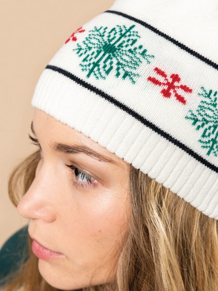 vue côté bonnet de noel à broder vue côté bonnet de noel à broder