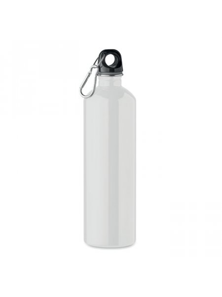 Bouteille en acier inoxydable personnalisable Blanc