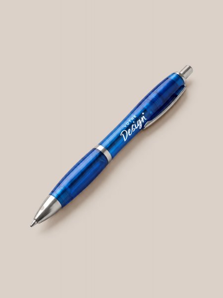Stylo à bille à bouton poussoir personnalisable MO6409 avec marquage