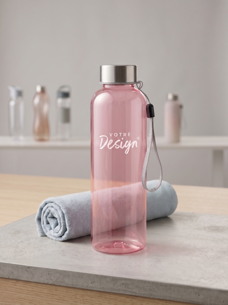Bouteille en RPET 500 ml personnalisable Bouteille en RPET 500 ml personnalisable