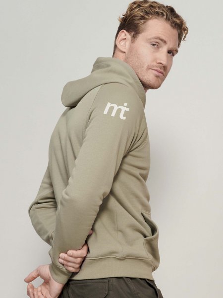 Sweat à capuche personnalisable Stellar en coton bio avec exemple de broderie sur l'épaule Sweat à capuche personnalisable Stellar en coton bio avec exemple de broderie sur l'épaule