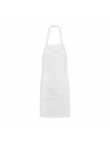 Tablier Gamma à personnaliser Blanc