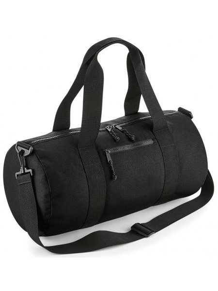 Sac de voyage en polyester recyclé Black